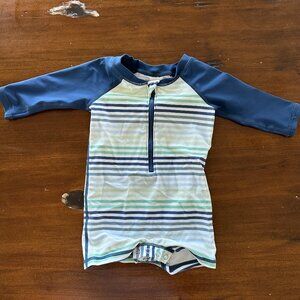 Rugged Butts Size 3-6mon Onepiece Rashguard Boys Bathing Suit